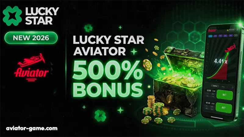 Lucky Star Aviator Game India: New Casino 2026 with 500% Welcome Bonus & App Download